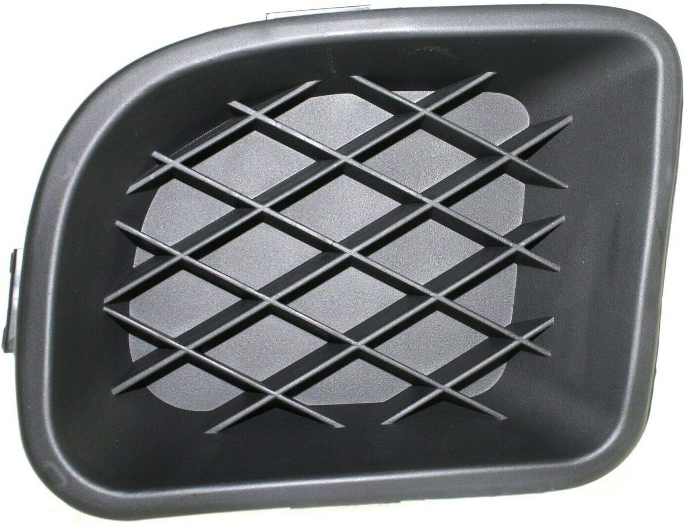 DAT AUTO PARTS Front Left Driver Side Bumper Fog Light Lamp Hole Cover Grille Molding Trim Replacement for 2006-2010 Chrysler PT Cruiser Matte Black Textured CH1038117 5116215AB