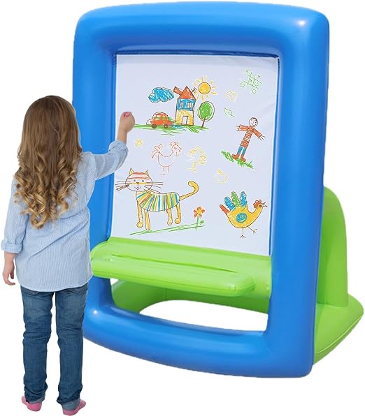 Ceweao Chevalet de Peinture Gonflable Lavable en PVC