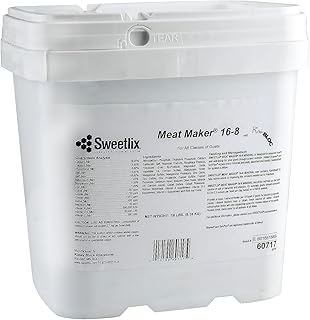 Sweetlix Meat Maker Goat 16-8 with RainBloc, 18 lb