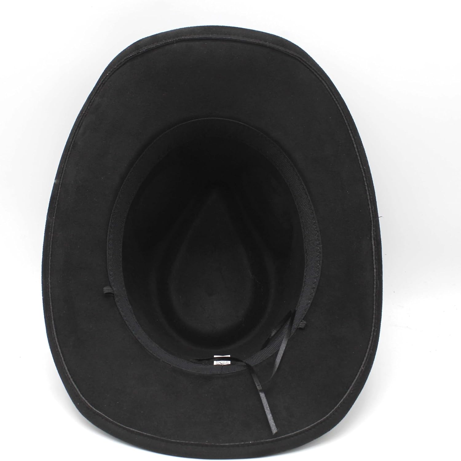 Unisex Western Suede Cowboy Cowgirl Hat Classic Wide Brim Fedora Hat for Men &Women image 4