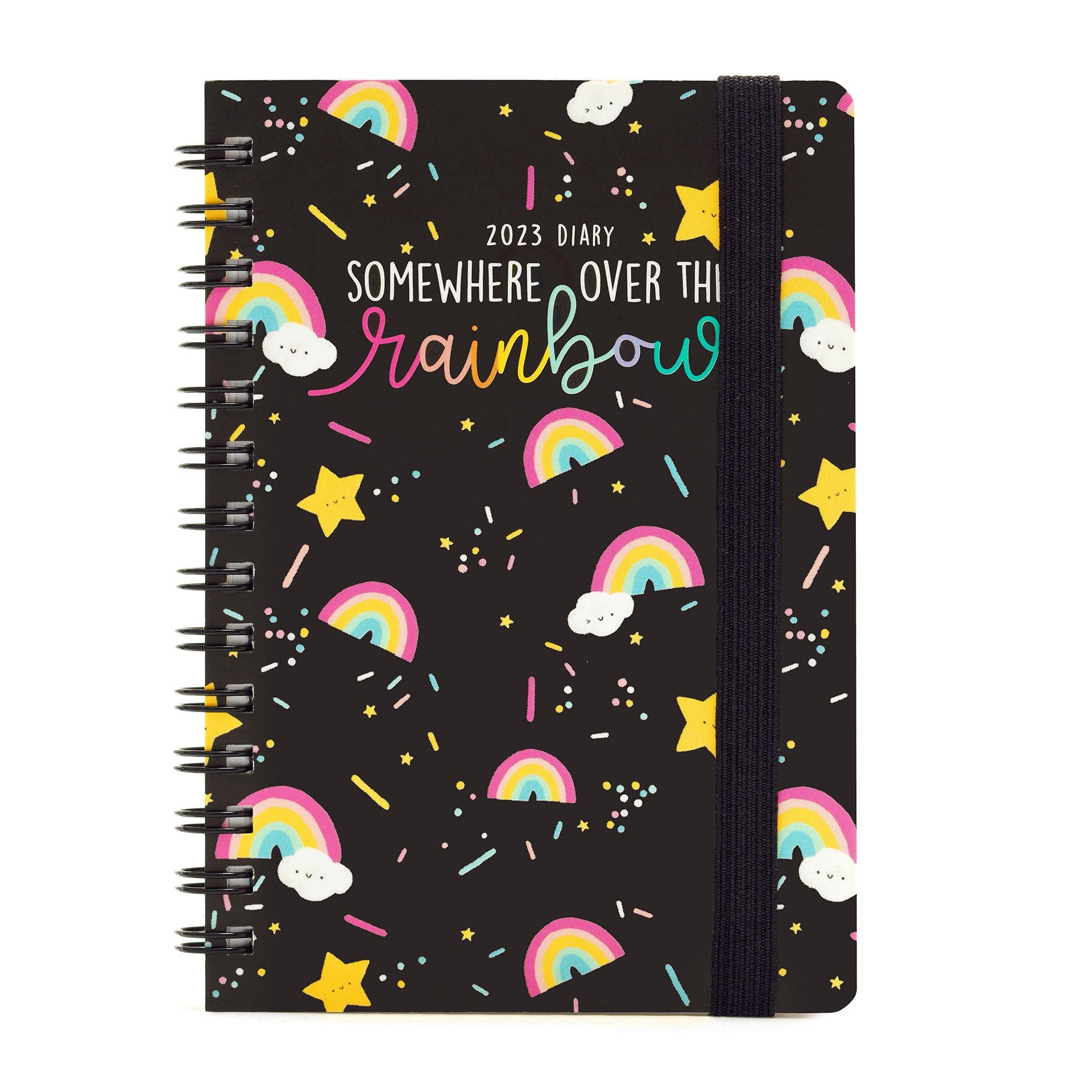 Small Weekly Spiral Bound Diary 12 Month 2023 - Rainbow (12 MONTH DIARY 2023)