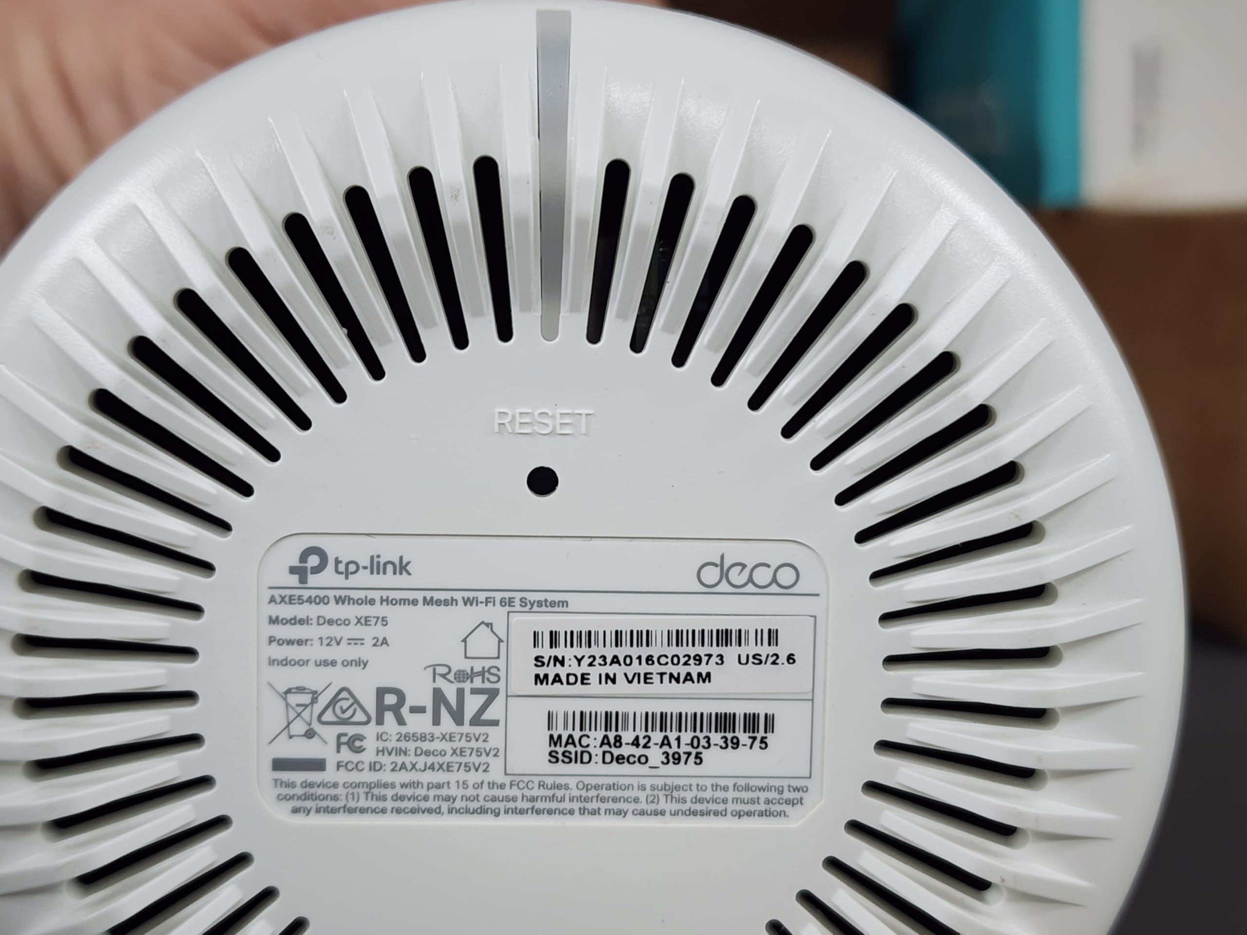 TP-Link Deco XE75 AXE5400 Wi-Fi 6E システム Amazon.com: TP-Link Deco XE75 AXE5400 Tri-Band WiFi 6E Mesh