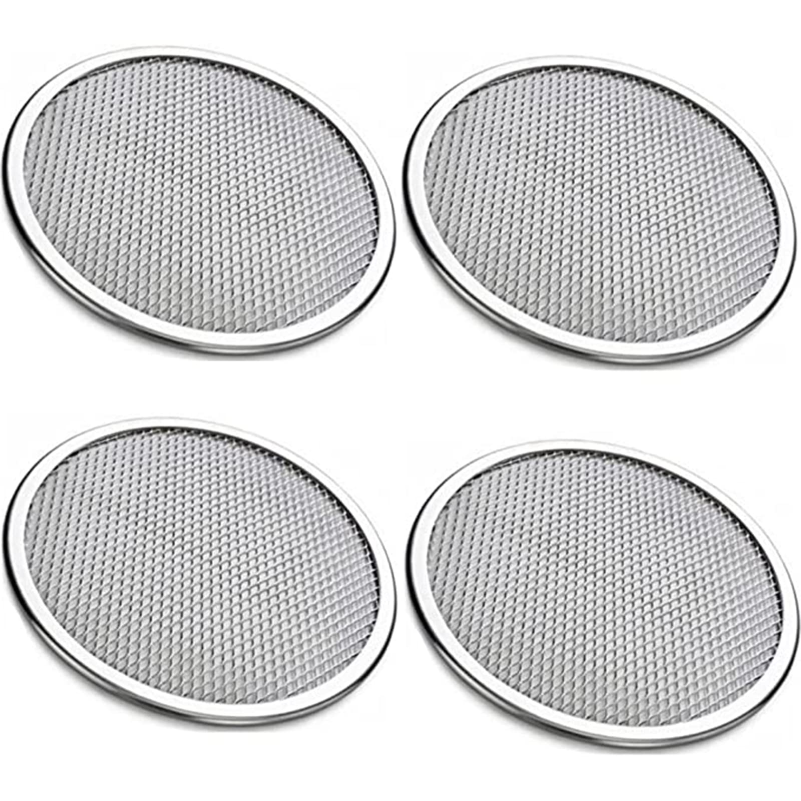 12 Pack Sprouting Lids,304 Stainless Steel Screen Filter Strainer Lid for 2.75 Inch Regular Mouth Mason Jar,Mesh Bean Sprout Sieve Lids,Home Use Alfalfa,Salad,Broccoli,Lentil NO GLASS JAR QurHapzy