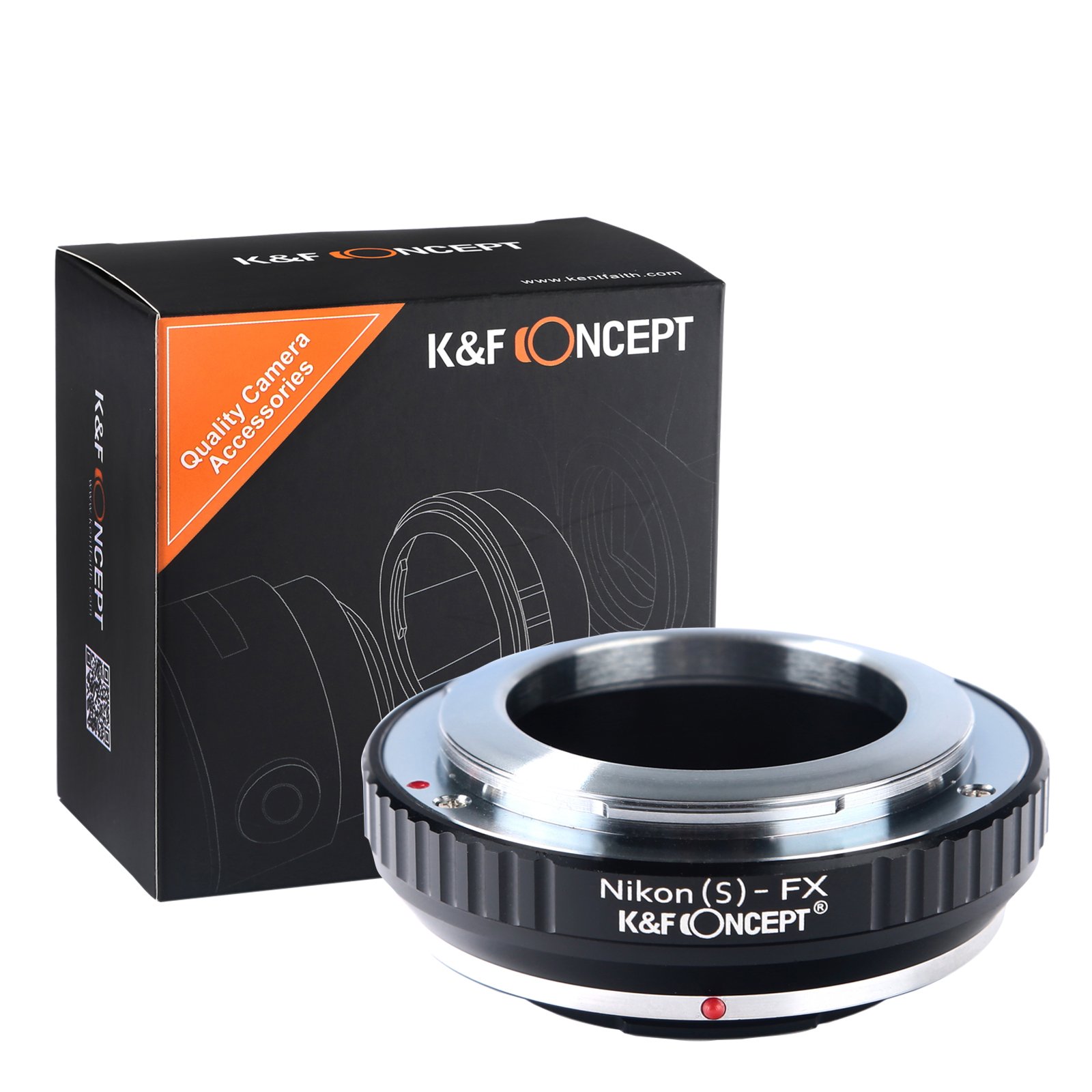 Amazon | K&F Concept レンズマウントアダプター KF-CNRFX (旧 