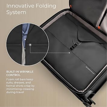 Briggs & Riley Travel Essentials Check In Garment Sleeve, Black
