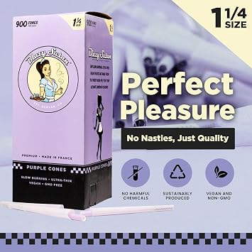 Blazy Susan Purple Tubes - 900 Count - 84mm (3.31in) | GMO-Free, FSC-Certified