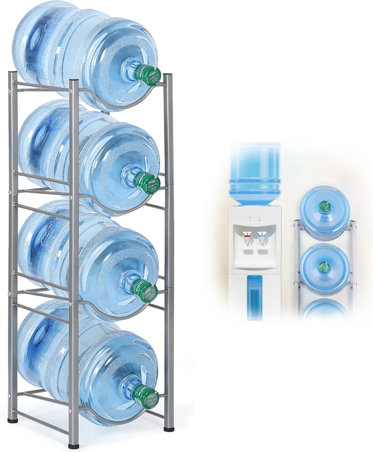 MUZENS Estante para Garrafon de Agua, Estante de Almacenamiento para ...
