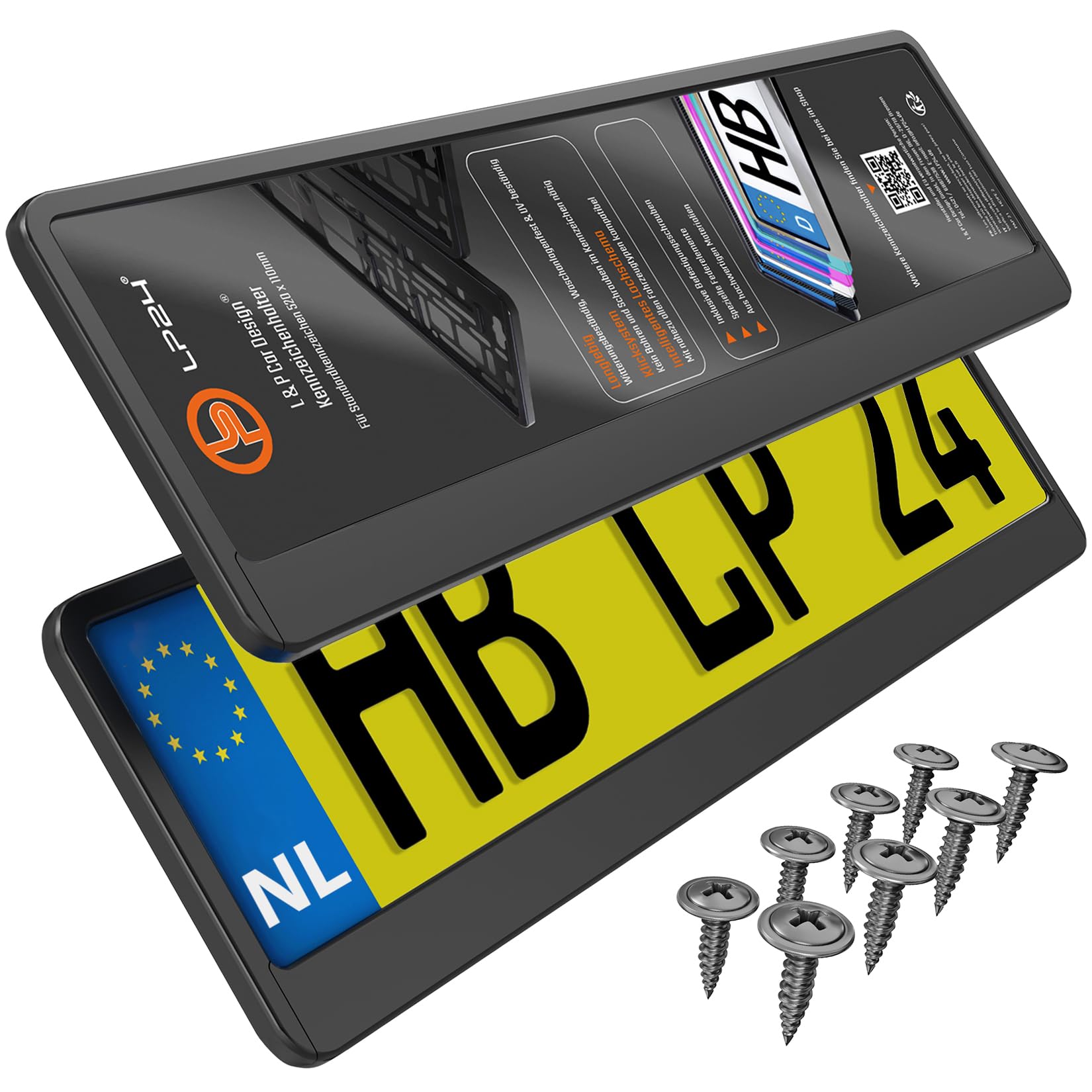 GENMAG® Clip Kentekenplaathouder Auto Frameloos [Legaal GENMAG® Clip Kentekenplaathouder Auto Frameloos [Legaal