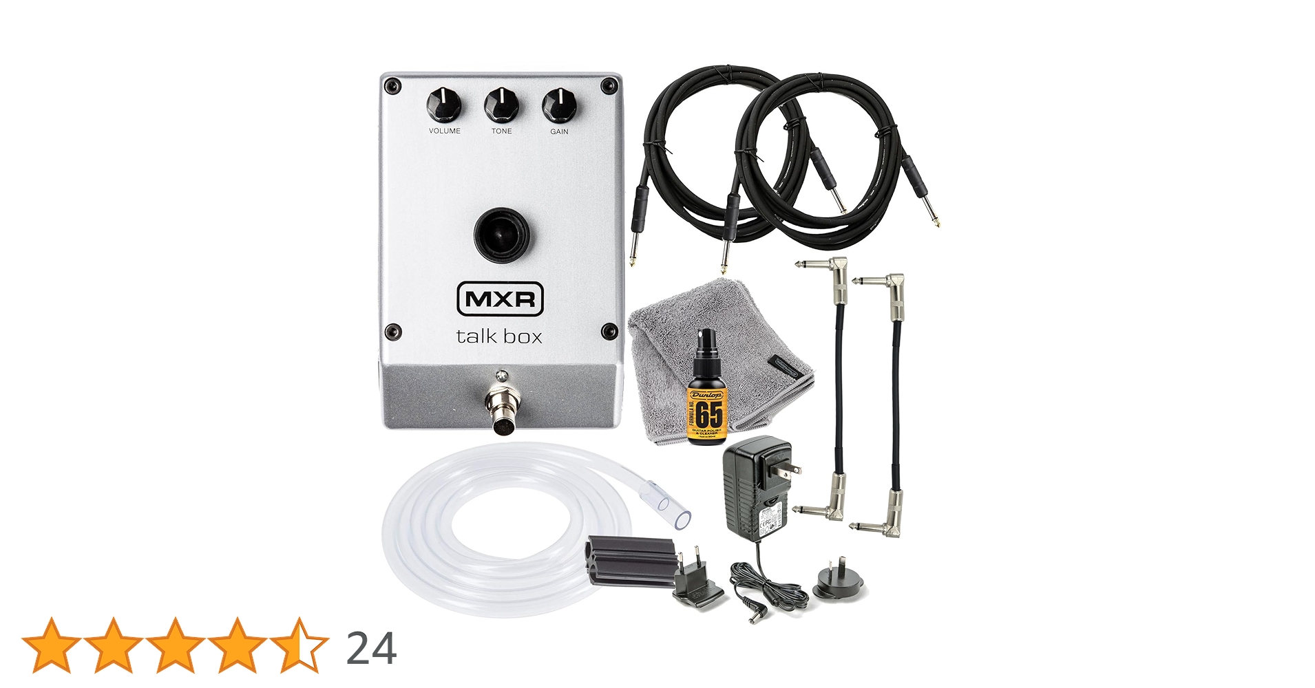 【美品】MXR talk box - 付属品18Vアダプター 18-VOLT AC ADAPTER FOR MXR® BRICK™ SERIES & TALK BOX (WITH