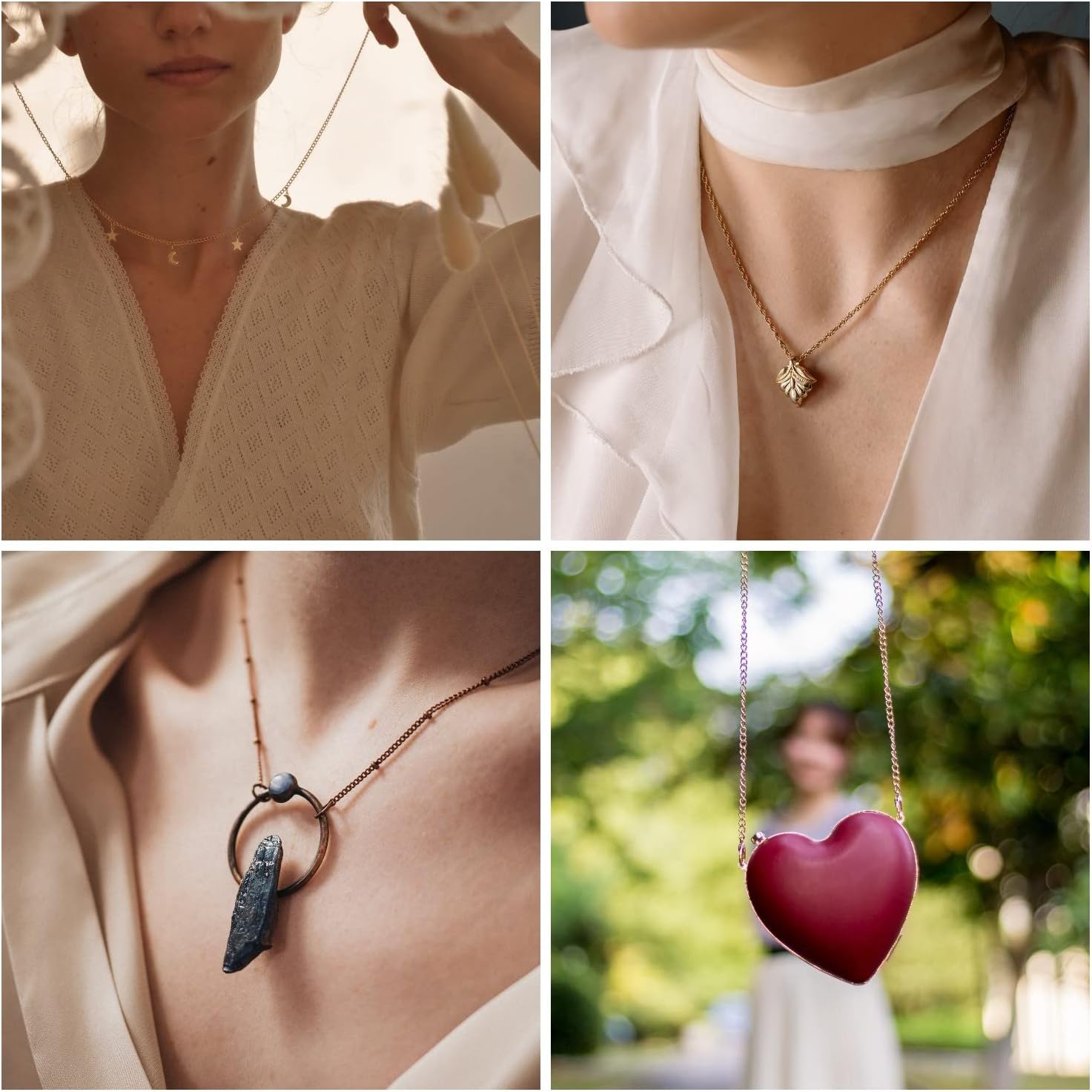 St.Kunkka 78.74 Feet/24M Jewelry Making Chain Kit, Link Cable Chain Roll 2mm with 240Pcs Jump Rings and 80Pcs Lobster Clasps in 8 Colors for DIY Necklace Earring and Bracelet Crafts - Image 6