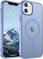 Vista 95 de SUPFINE - Funda magnética para iPhone 13 Pro Max (compatible con MagSafe), (protección contra caídas de grado militar de 10 pies), delgada, Negro