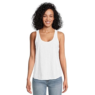 Mod o doc Curve Hem Scoop Neck Tank Top Women