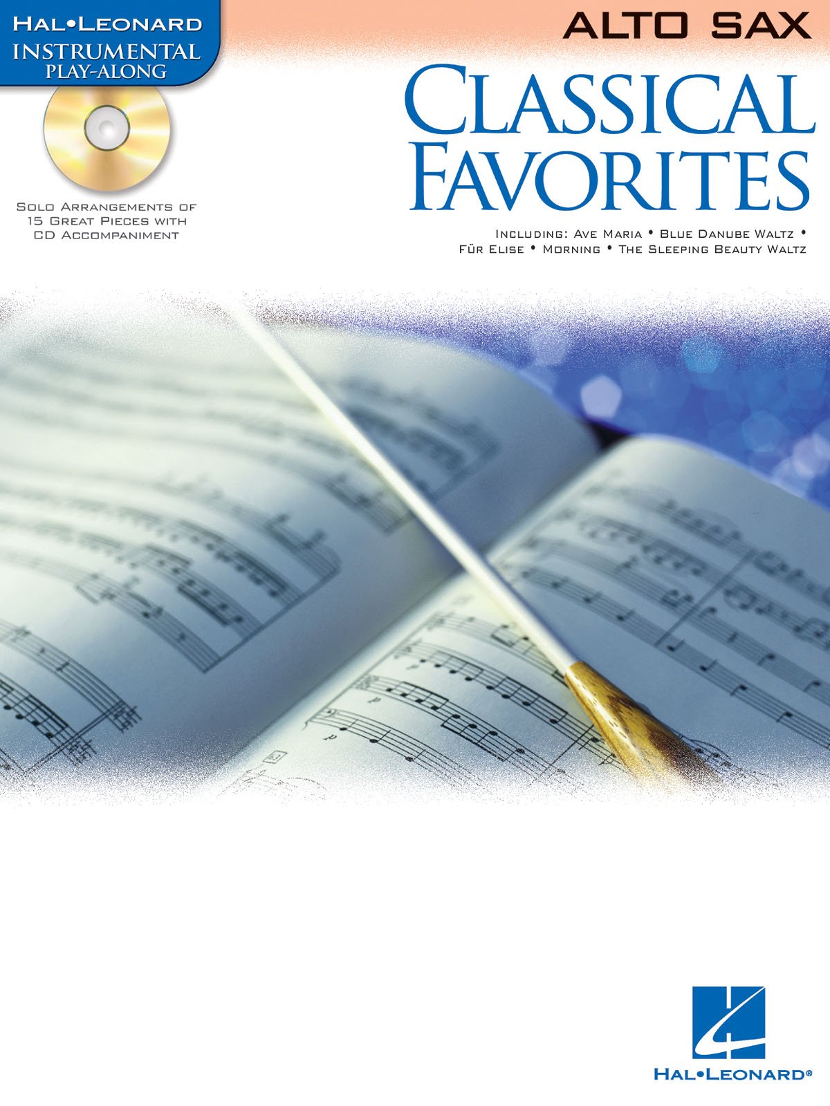 Saxophone classical favorites avec CD inclus pour l'apprentissage