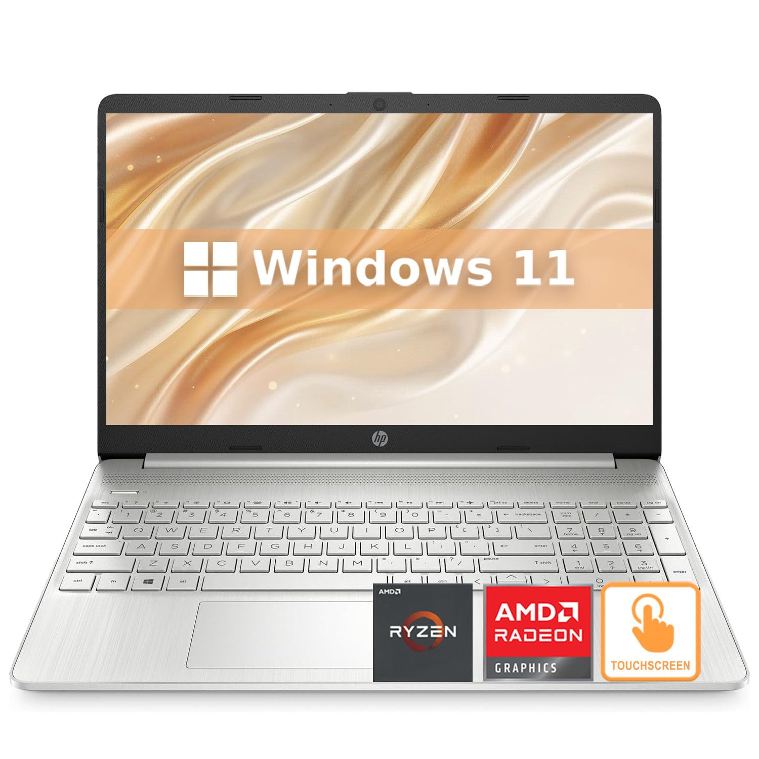 Amazon.com: HP 15 Laptop | AMD Ryzen Processor | 8GB DDR4 RAM