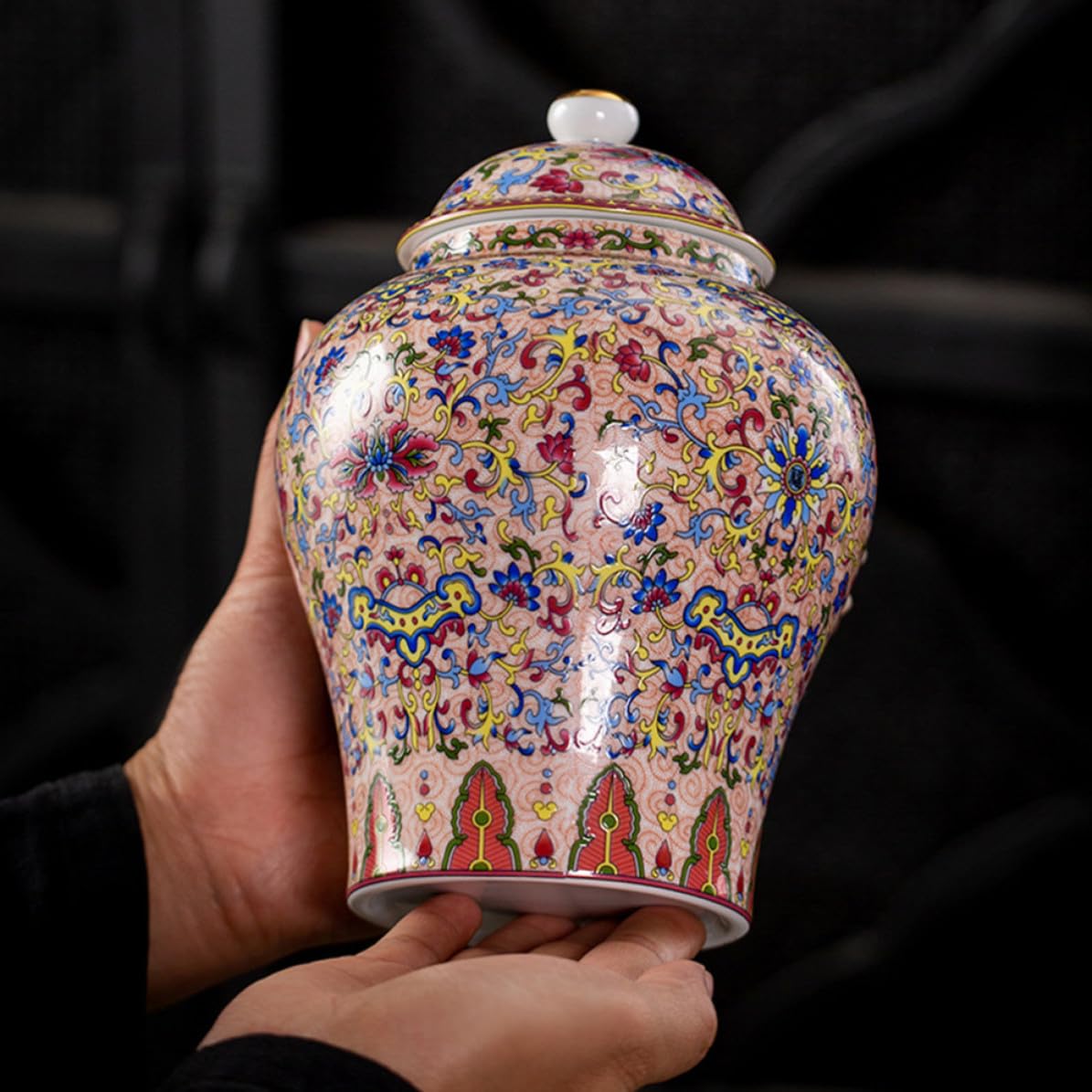 Operitacx Barattolo di Tè in Ceramica Ermetico Vintage per Casa
