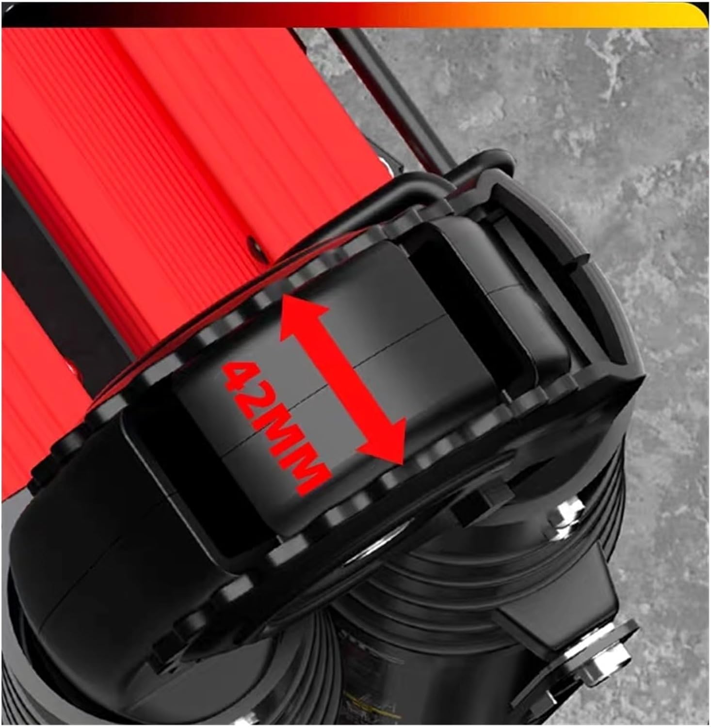 attic ladders Folding Ladder Multi-Purpose Portable Telescopic Ladder 330lbs Max Capacity for Attic Home Roof Outdoor(3.3+3.3=6.6m)