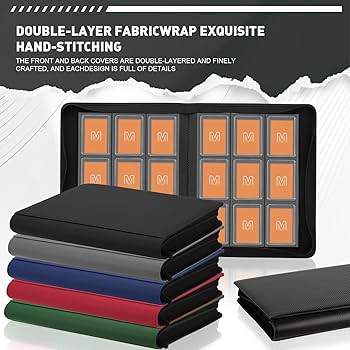 Amazon.com: Toploader Binder,Trading Card Binder Storage
