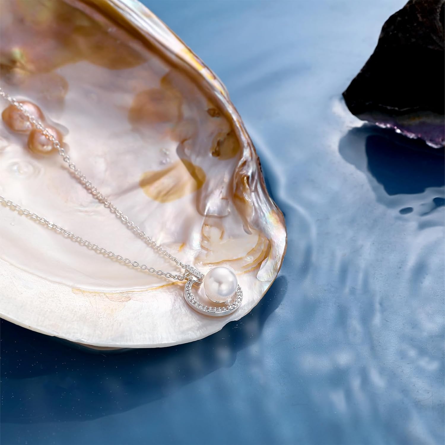 Initial necklaces for Women, Dainty Silver Plated Letter I Necklace Trendy Personalized Name Necklace Simple Choker Necklace Cute Monogram Non Tarnish Jewelry Christmas Gifts - Image 7