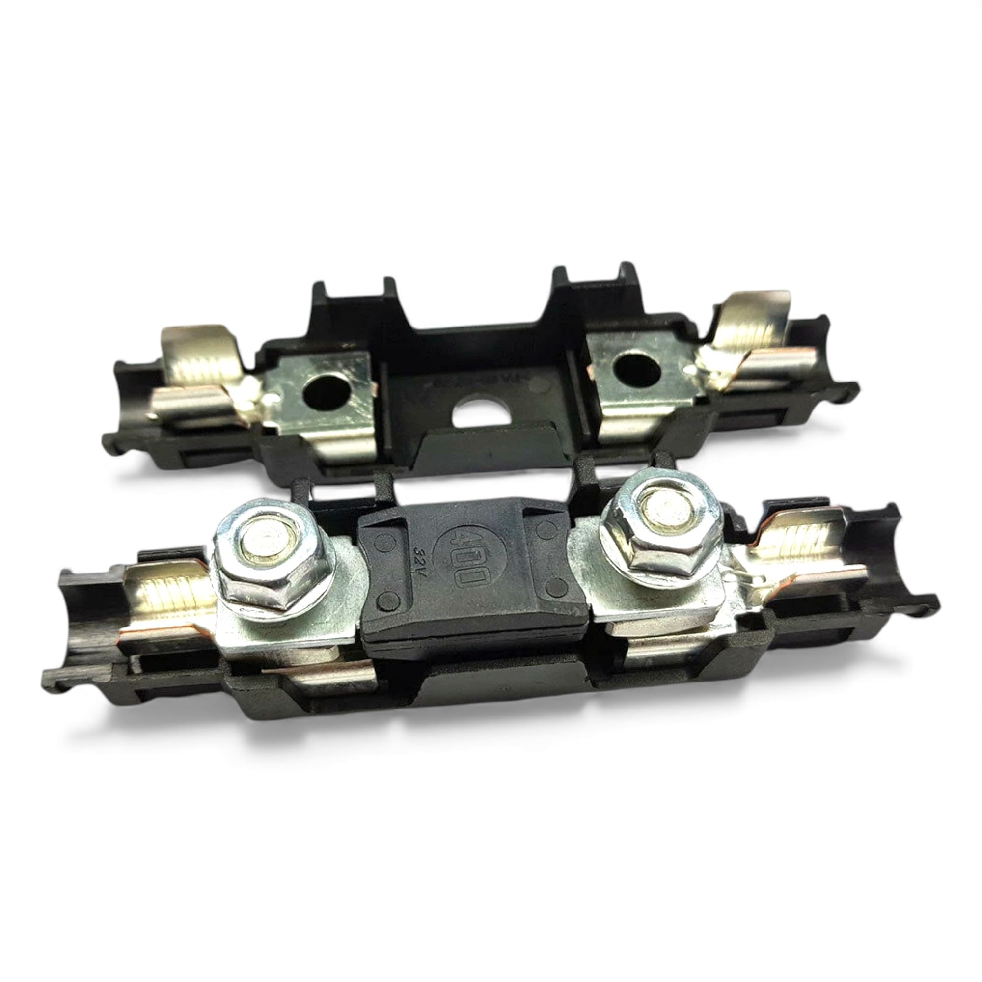 Mega Fuse With Holder, High Current ANM 400A Amp, up to 32V DC, Heavy Duty Strip Fuses For Cars Trucks Buses, Audio Systems, Marine (400A)