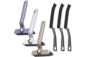 Rotating Grout Cleaning Brush - 6 Pack Crevice Cleaning Tools by MOUCHOT