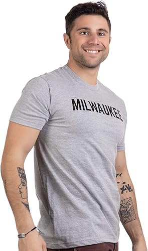 Miniatura 3 de Milwaukee Camiseta clásica retro City gris Wisconsin Beer Brew Pride para hombres y mujeres