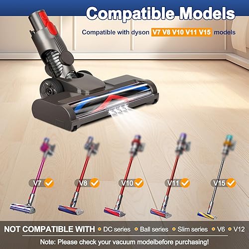 Miniatura 2 de Herramienta flexible para hendiduras de 22 pulgadas, compatible con accesorio para aspiradoras inalámbricas Dyson V7 V8 V10 V11 V15 - El accesorio