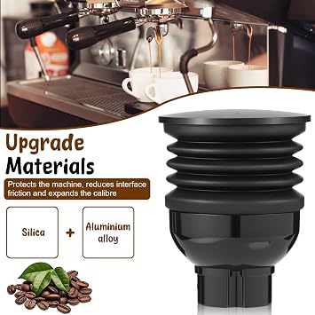 Silicone Single Dose Hopper for Eureka Mignon Espresso Coffee Grinder Efficient Blowing Bean Bin Convenient Single Can Hopper Protect Bean Mill Component for Blow Out Residual Coffee Grounds