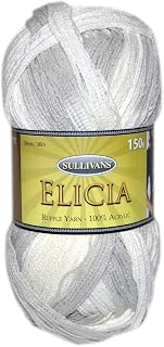 Sullivans Elicia Ruffle Yarn-Creamer