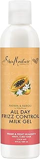 SheaMoisture Milk Gel for Wavy Curly Hair Papaya and Neroli Parabenfree Curl Gel Oz, 8 Ounce