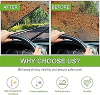 Vista 4 de PARRATI® Limpiaparabrisas para Hummer H3 2006-2010, 17 pulgadas + 16 pulgadas delanteras y 11 pulgadas traseras, cuchillas limpiaparabrisas