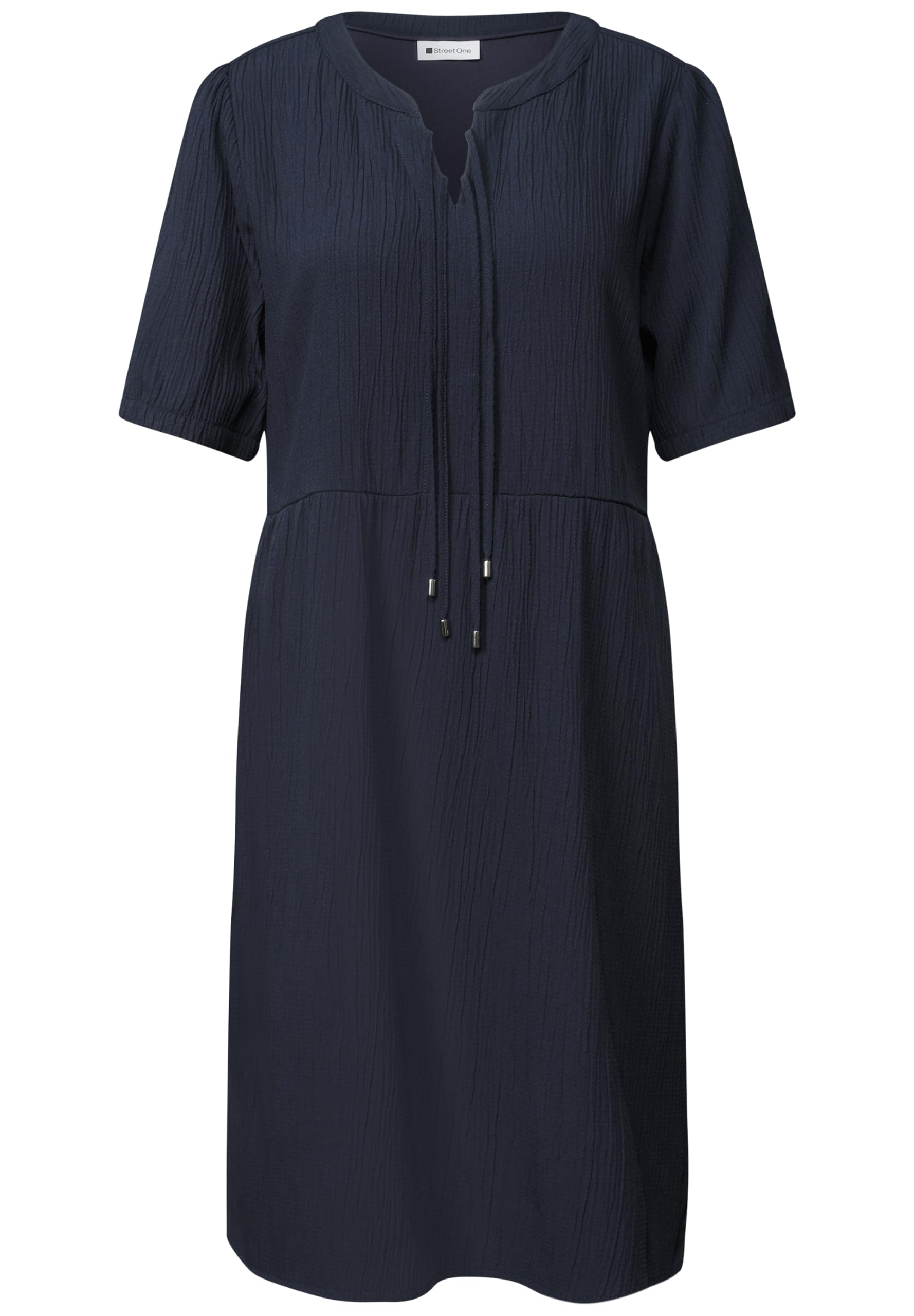 Street One Knielanges Kleid mit Schleifendetail