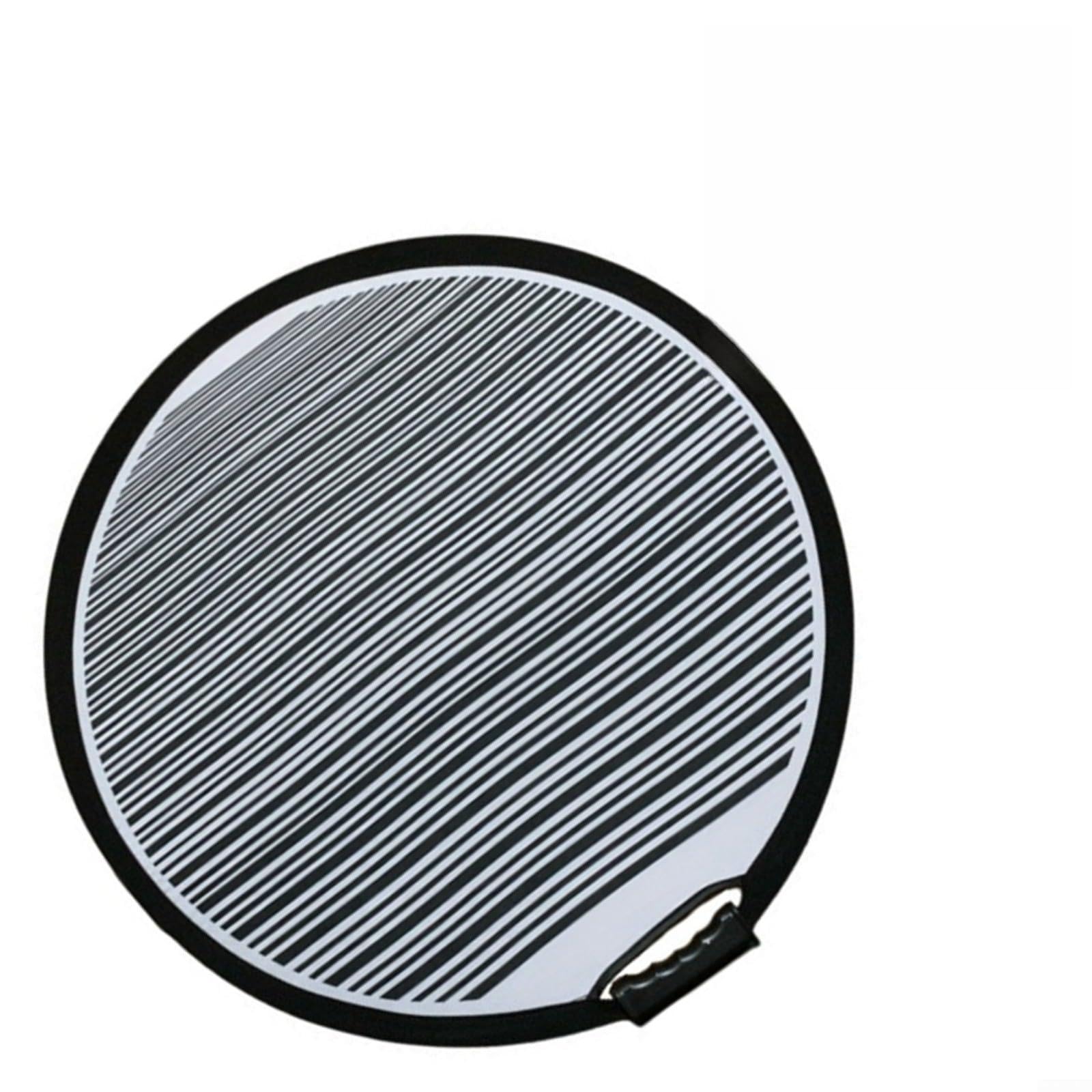 Wodsty Ellen Dent Reflector Board 70 cm Foldable with Stripe Pattern for Car Dent Repair Tool with Carry Bag