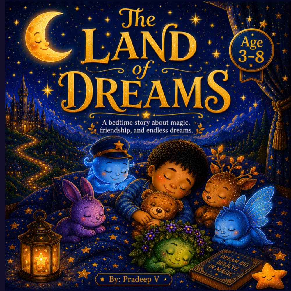 The Land of Dreams: A Bedtime Story About Magic, Friendship, and Endless Dreams