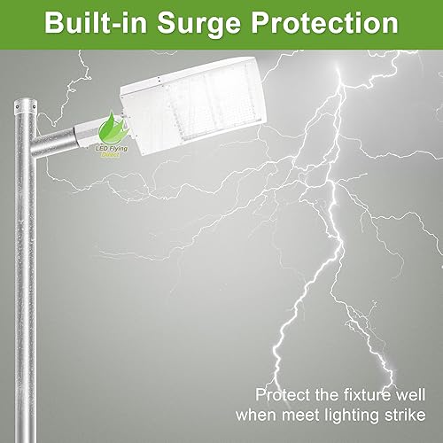 Vista 69 de LED Flying Direct luz LED para la calle, estacionamientos, postes, áreas exteriores, 5000k, DLC UL (café), 150.00watts, 480.00 volts 150 W
