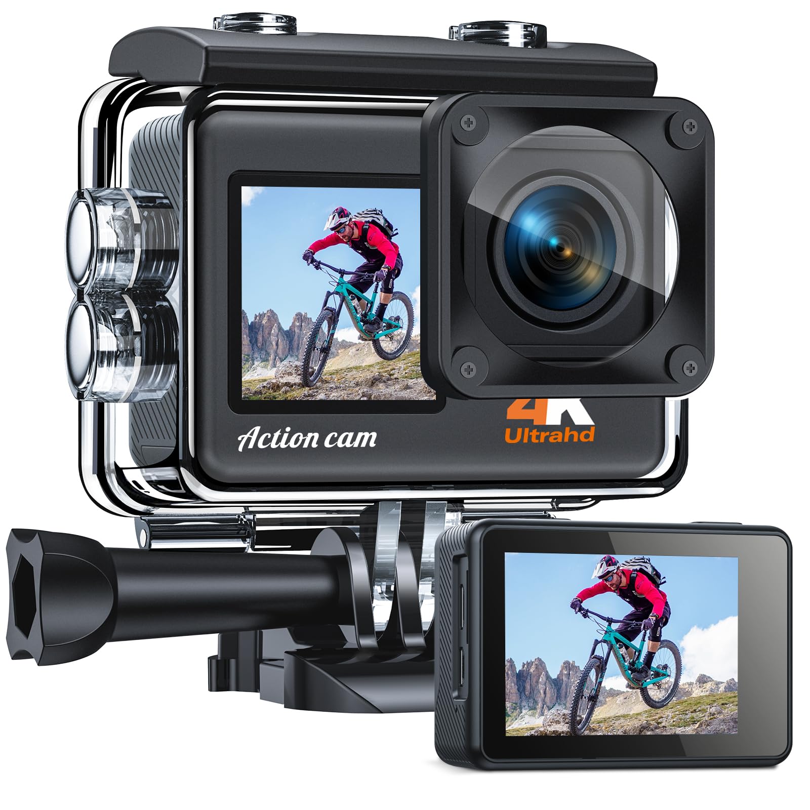 CAMWORLD AC01 Action Camera front view