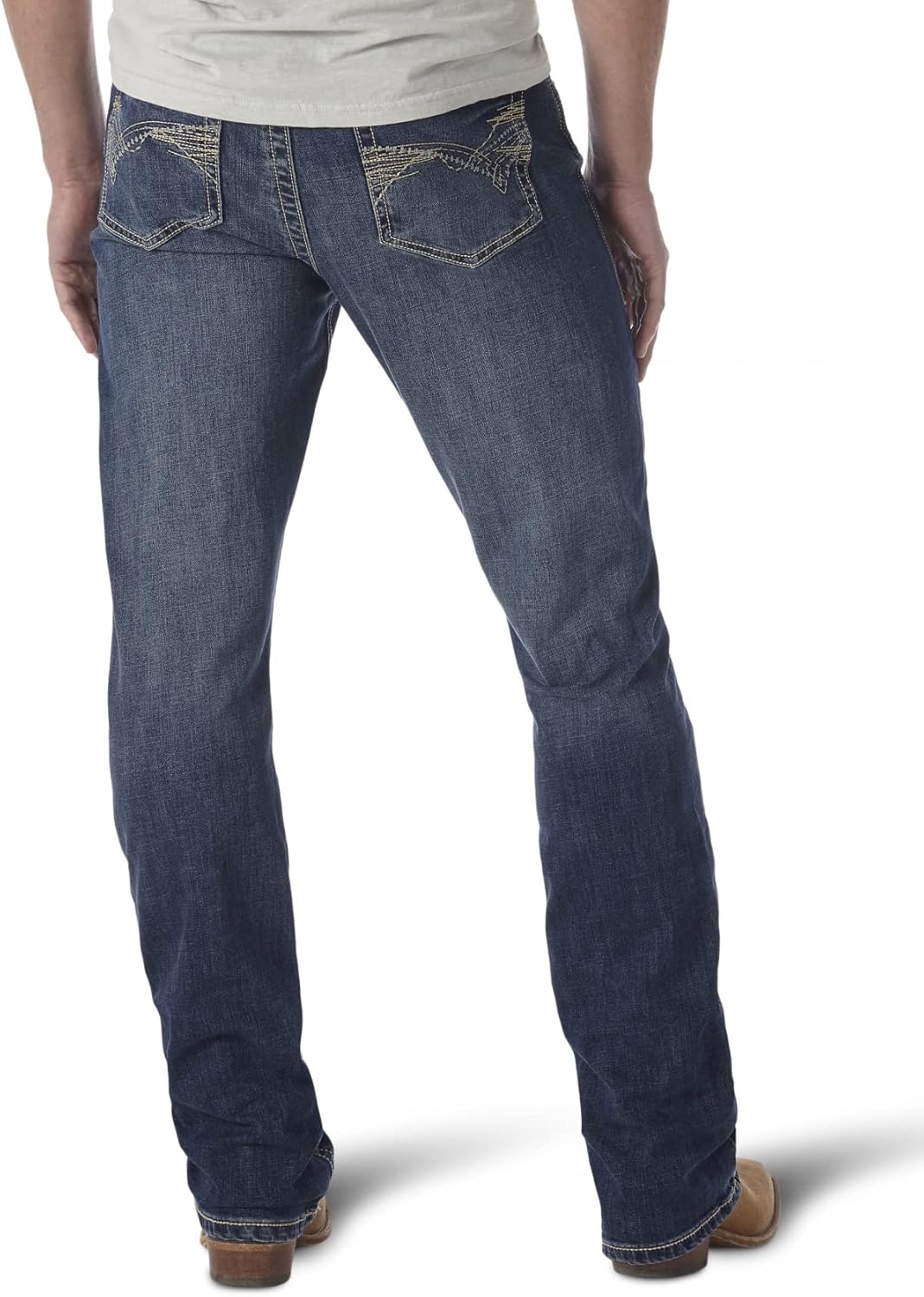 Wrangler Men's 20X 42 Vintage Bootcut Sorrel Jean - Image 2