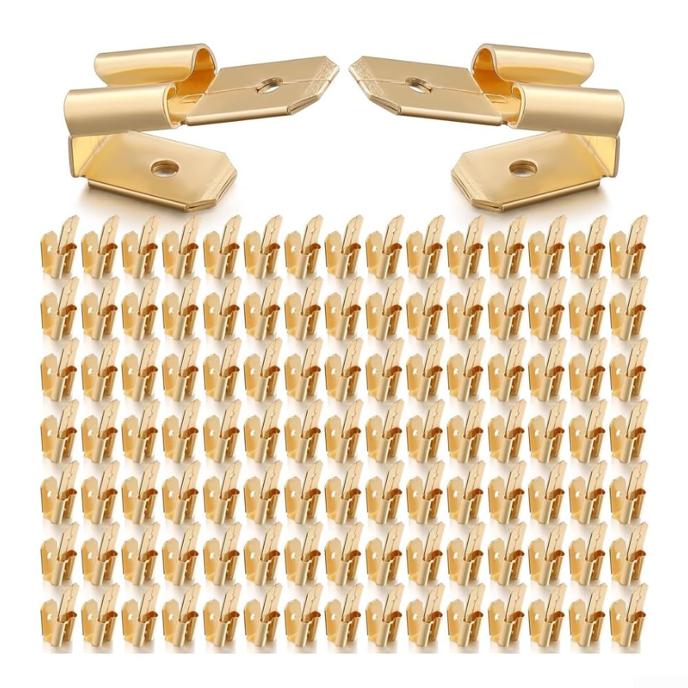 Bornes à déconnexion rapide avec sertissage à double broche - 6