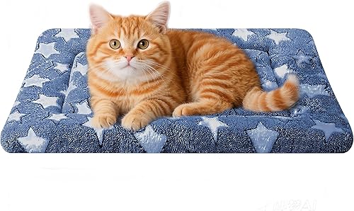 Miniatura 35 de Tapete de Cama para Perro, Reversible y Ultra Suave, Almohadilla de Perrera - Lavable a Máquina, Cama para Mascotas para Perros y Gatos - Forro de