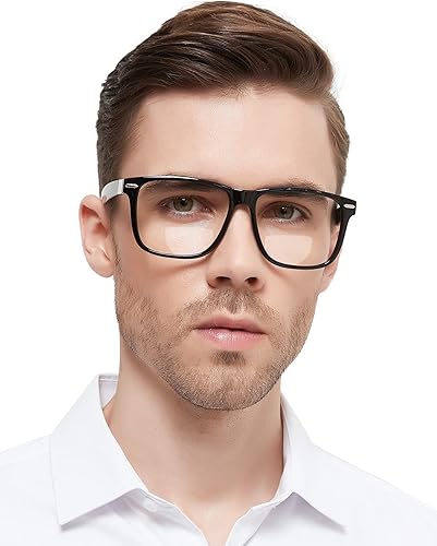 Miniatura 1 de MARE AZZURO Gafas de lectura bifocales de gran tamaño para hombre, con bloqueo de luz azul, lectores 1.0 1.25 1.5 1.75 2.0 2.25 2.5 2.75 3.0 3.5
