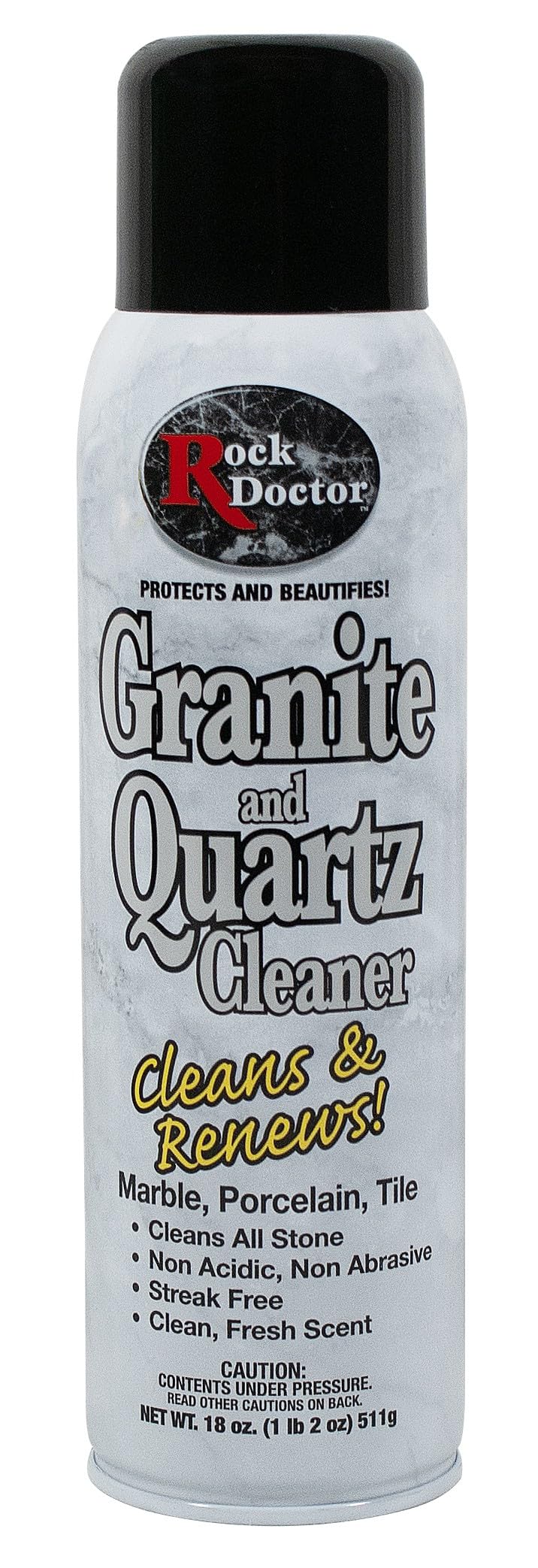 Rock Doctor Granite Cleaner - Cleans& Renews Surfaces - (18 oz) Surface Cleaner Spray, Granite/Marble Countertop Cleaner, Cleaning Spray for Vanity, Table Top, Kitchen Counters, Stone Surfaces