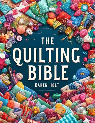 The Quilting Bible: From Beginner to Expert, Your Essential Resource to Unleash Creativity and Create Stunning Quilts. With Clear Instructions, Inspiring Projects and Large Images