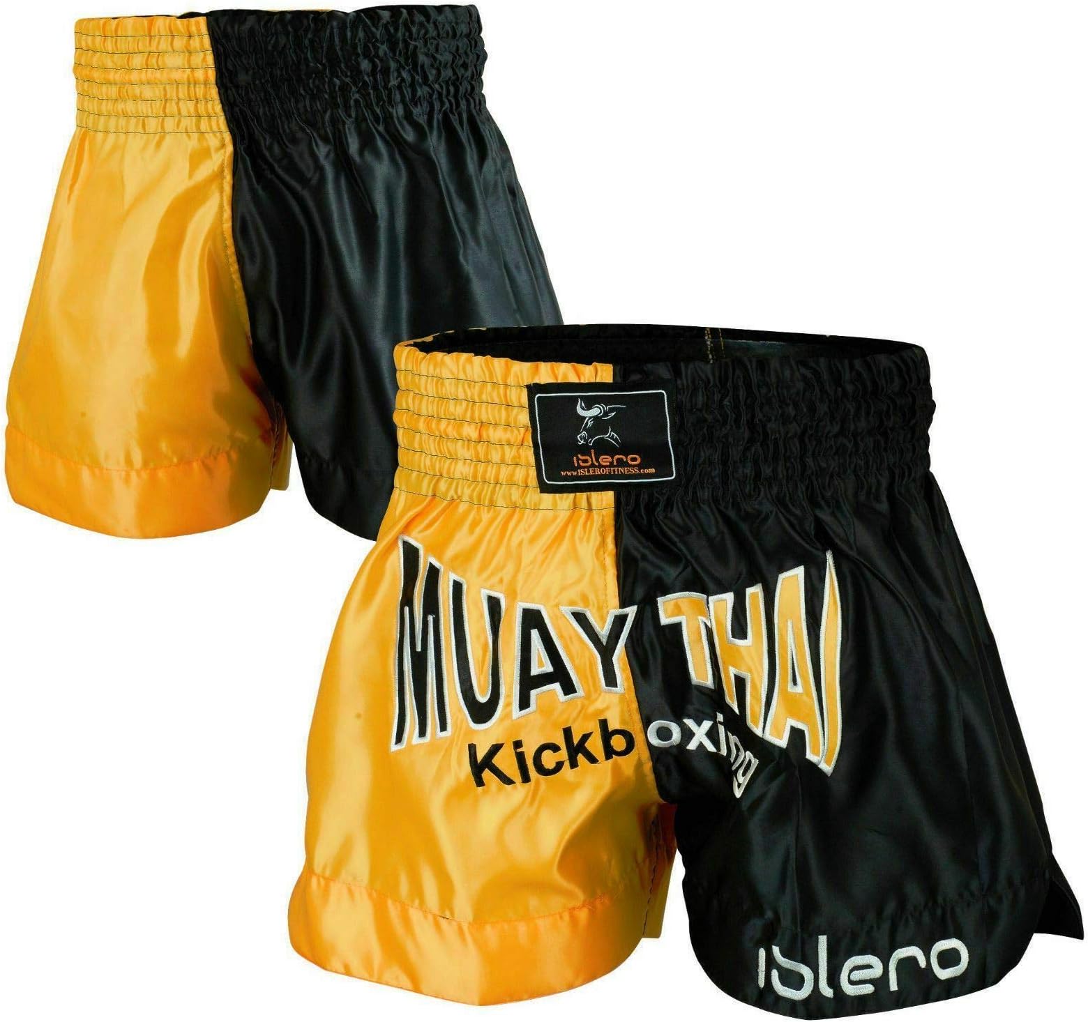Islero Muay Thai Shorts Fight MMA Kick Boxing Shorts Grappling Martial Arts Gear UFC Cage Fighting Shorts Mens Clothing