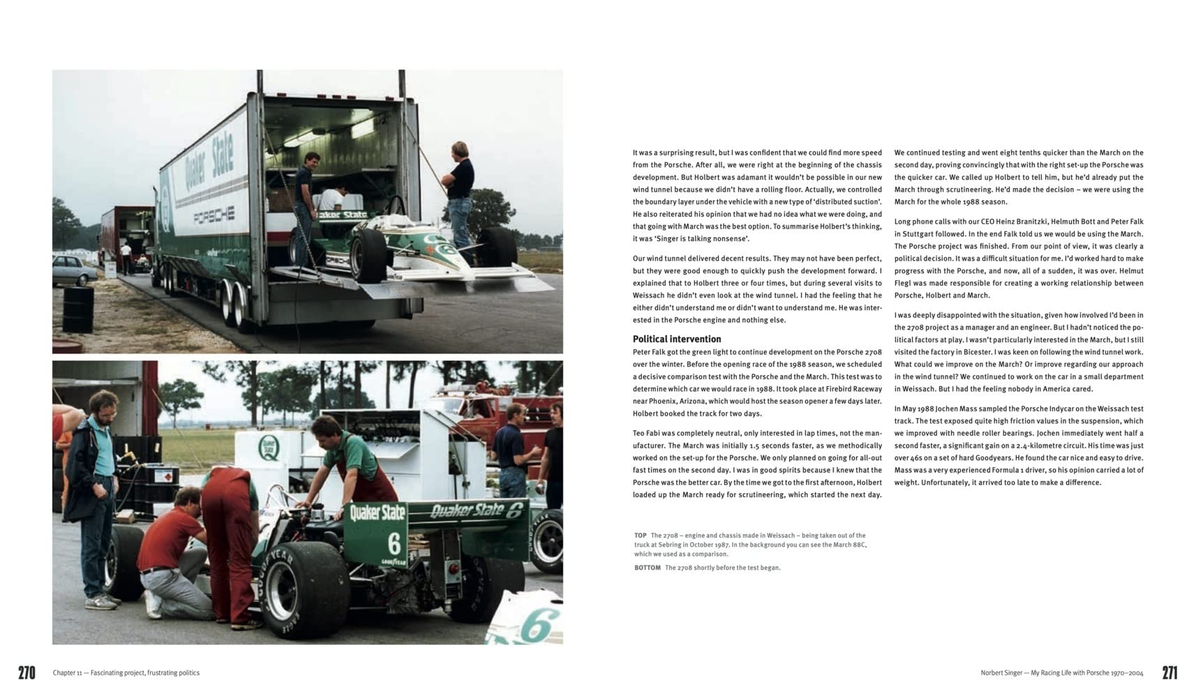 Norbert Singer – My Racing Life with Porsche 1970–2004