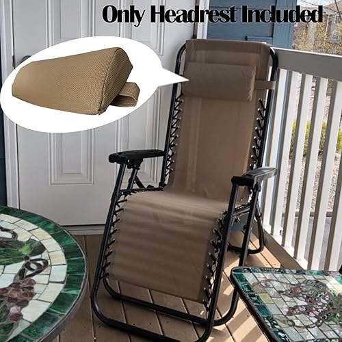Miniatura 5 de Zero Gravity - Juego de 2 sillas de repuesto con banda elástica, cojín acolchado universal suave extraíble para silla de salón de gravedad cero,