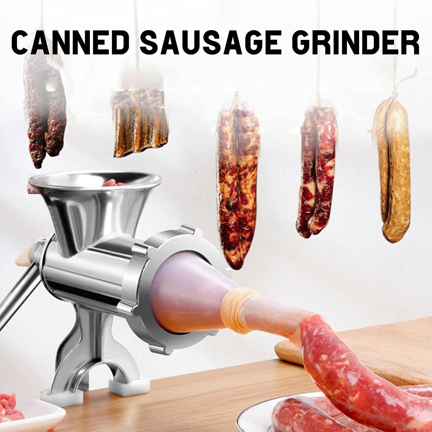 Amazon.co.jp: 手動式ミンサー ミンチ機 肉ひき機 肉ひき/野菜ひき