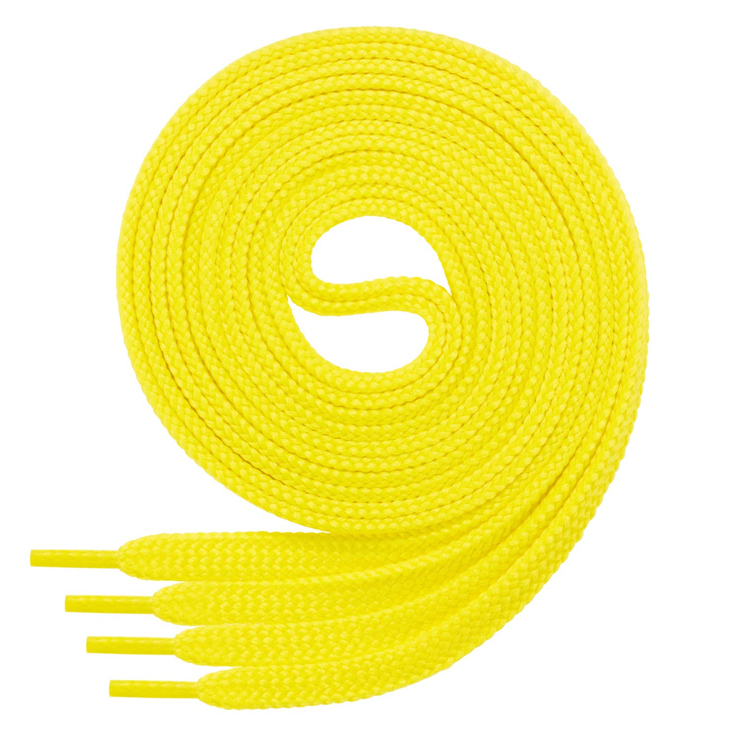 Di ficc hiano 1 par Fischer-Net – Cordones de poliéster – Resistente – Plano – Aprox. 7 mm ancho, 27 Colores, 60 – 200 cm de longitud — view 10
