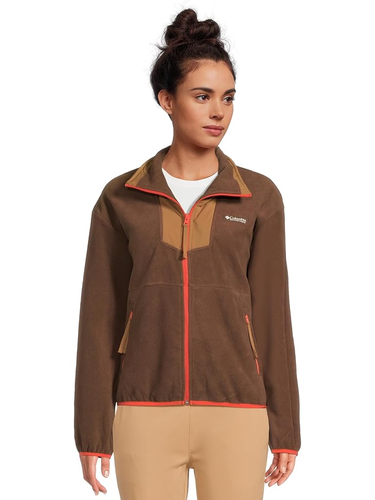 Orange Columbia Sequoia Grove&#8482; Full Zip Fleece