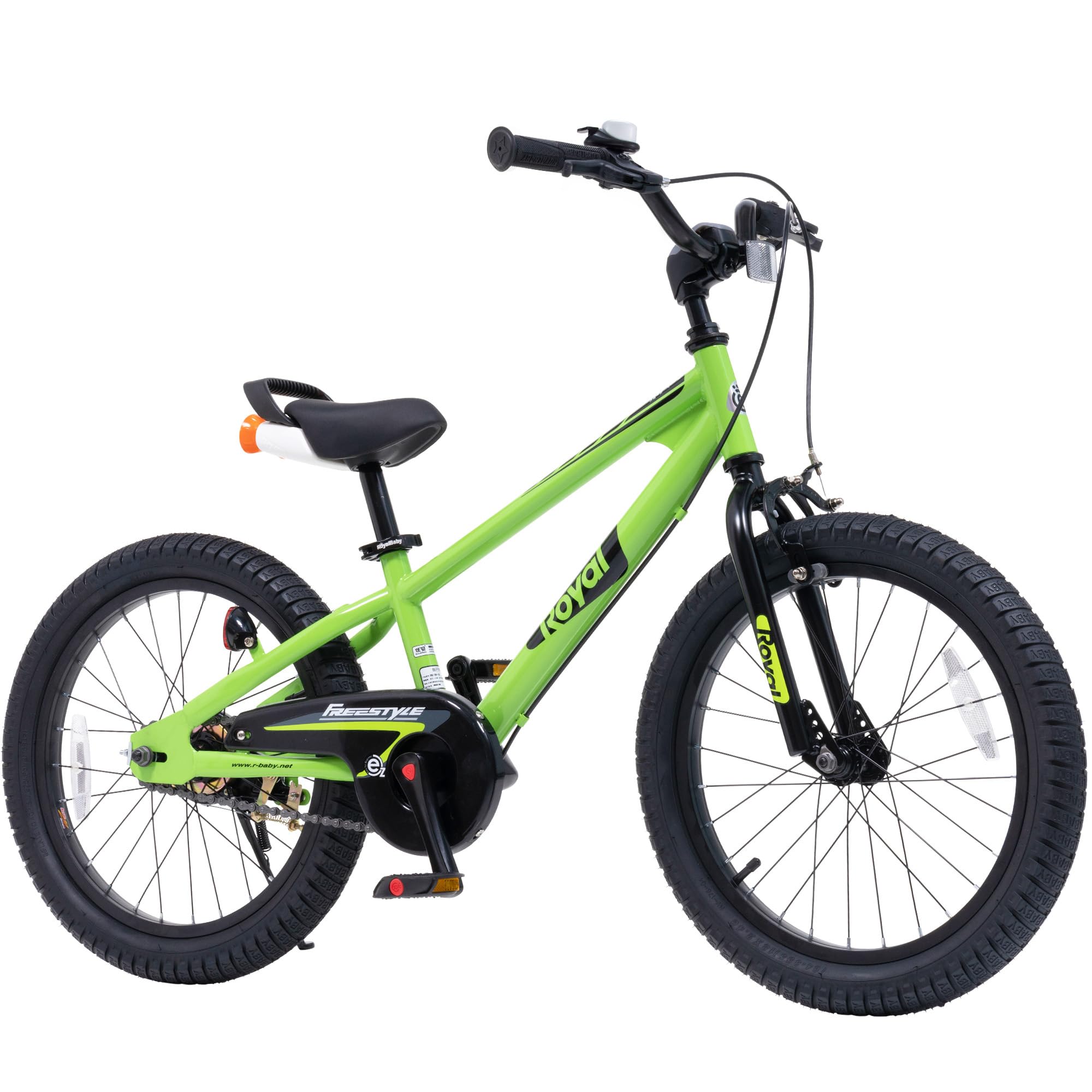 Royalbaby EZ Kids' Innovation 2-in-1 Balance & Pedal Learning Bicycle, 12/14/16/18 Inch for Boys & Girls Ages 3-9 Years, Multiple Colors