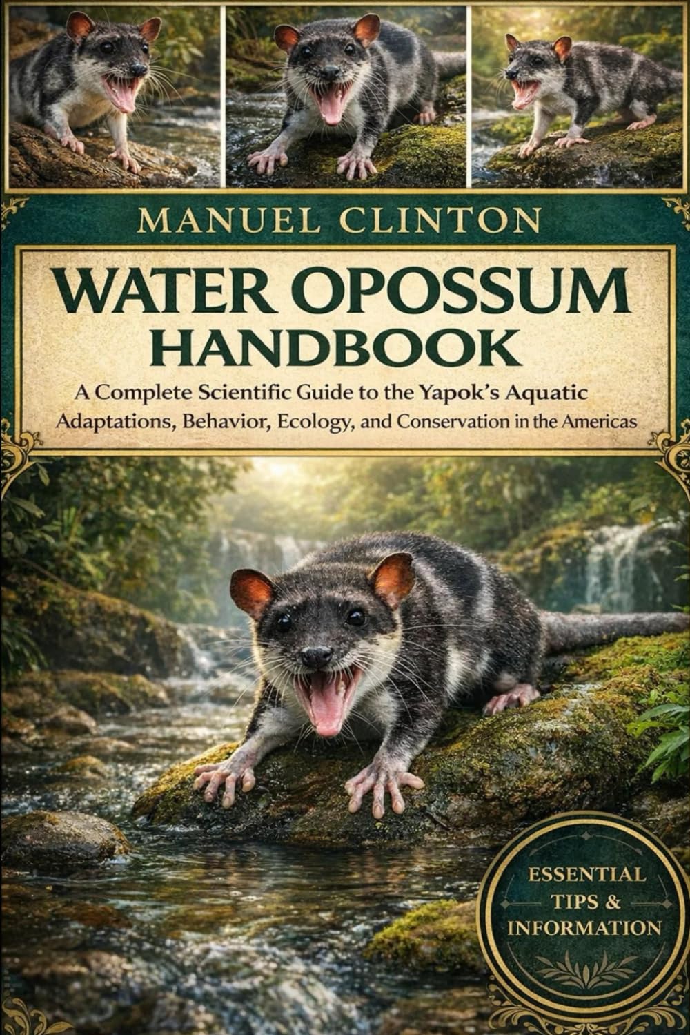 WATER OPOSSUM HANDBOOK: Water Opossum Handbook: A Complete Scientific Guide to the Yapok’s Aquatic Adaptations, Behavior, Ecology, and Conservation in the Americas