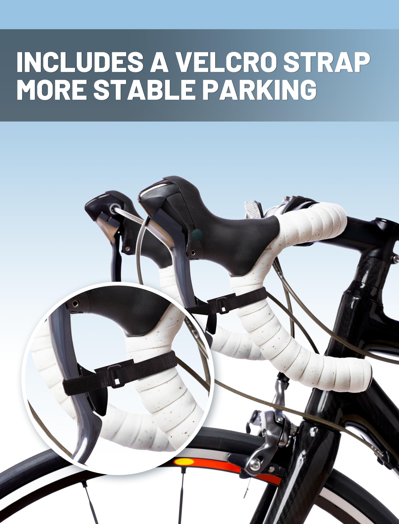 Béquille Invisible Nettoyage Béquille De Vélo En Acrylique TOPGO - Invisible Et Portable - Pour VTT Et Vélo De Route Support Vélo Acrylique Transparent